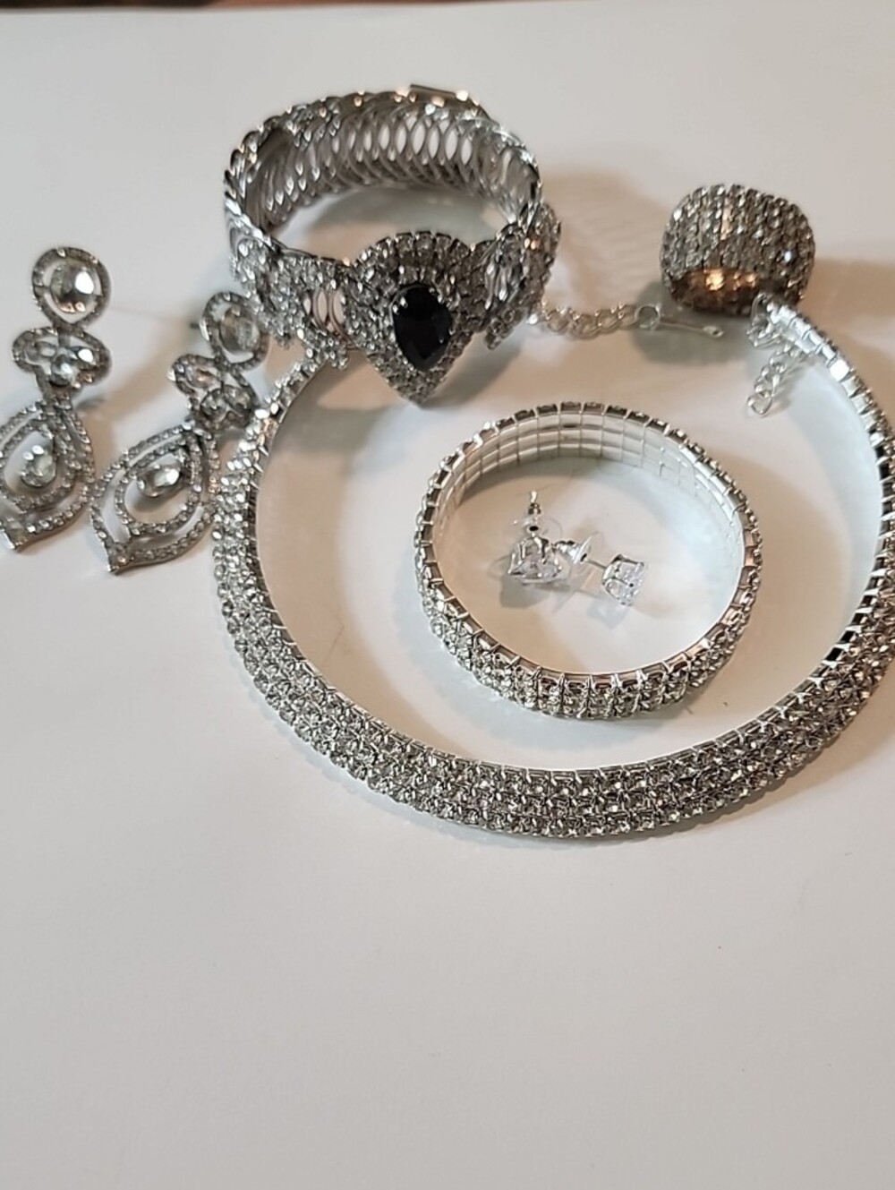 Sparkling Rinestone Jewelry SET